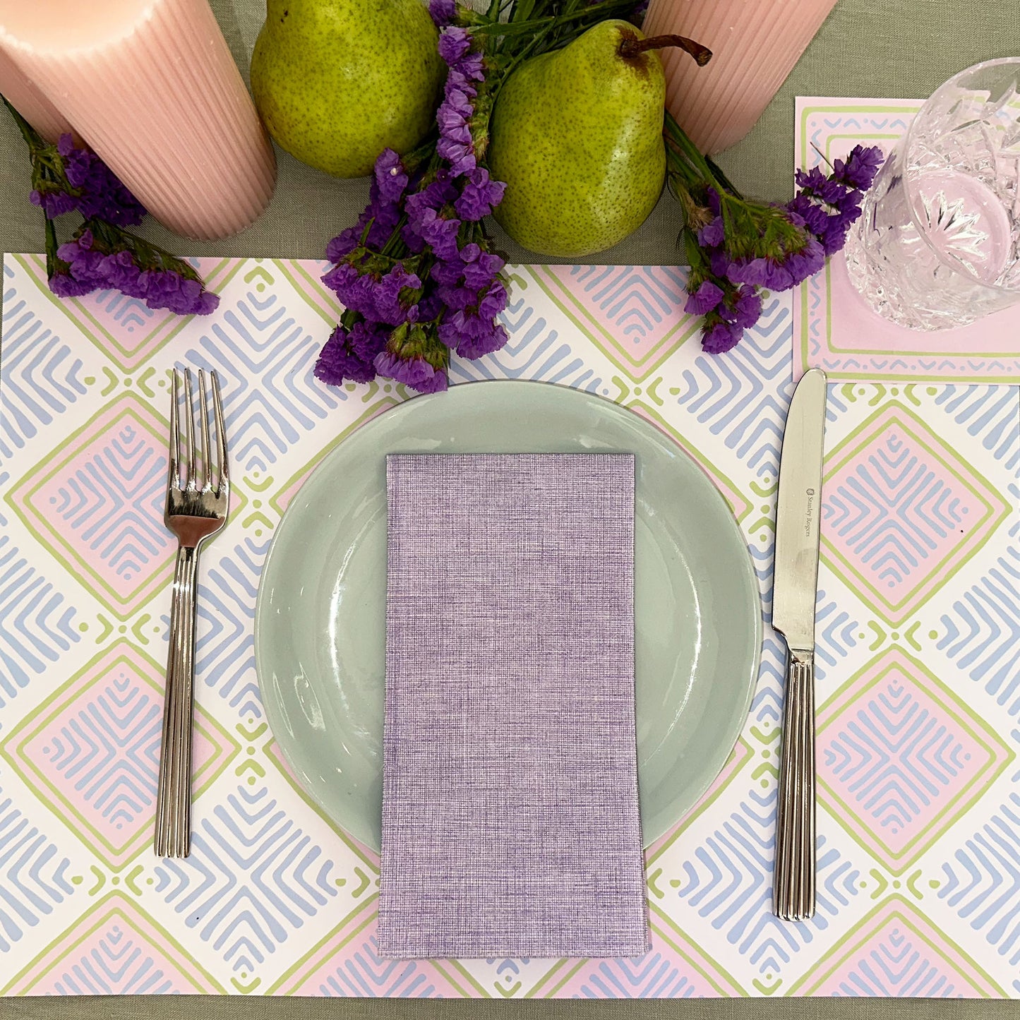 Napkin Extra Soft Lavender (50 pack)