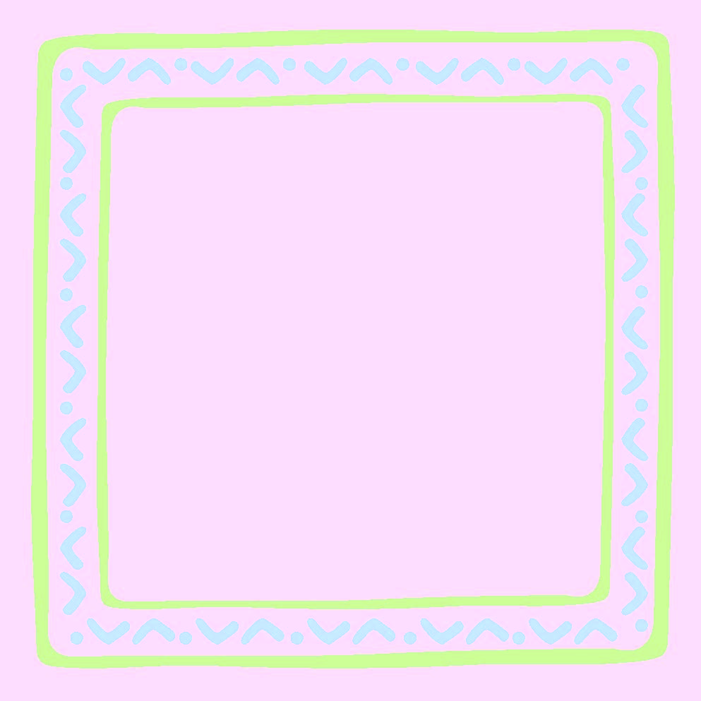 Artwork of beautiful Paper Coaster. Recyclable. One Time Use. Pink with green and blue accents. Can also be used as a namecard. Australian made and owned.