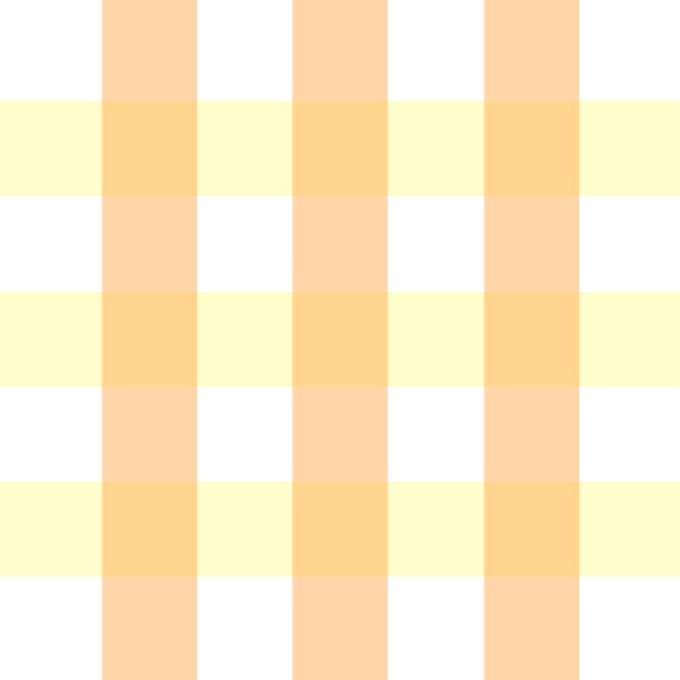 Gingham Lemon Paper Coaster (10 pack)