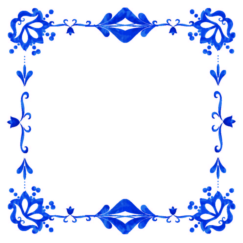 Mediterranean Paper Coaster (10 pack)